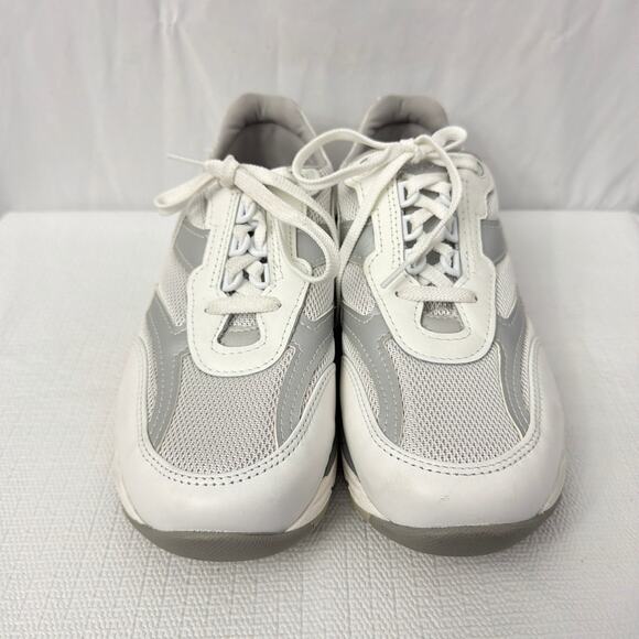 SAS Tour Shoes Womens 9.5 Wide Mesh White Lace Up Walking - Picture 2 of 8
